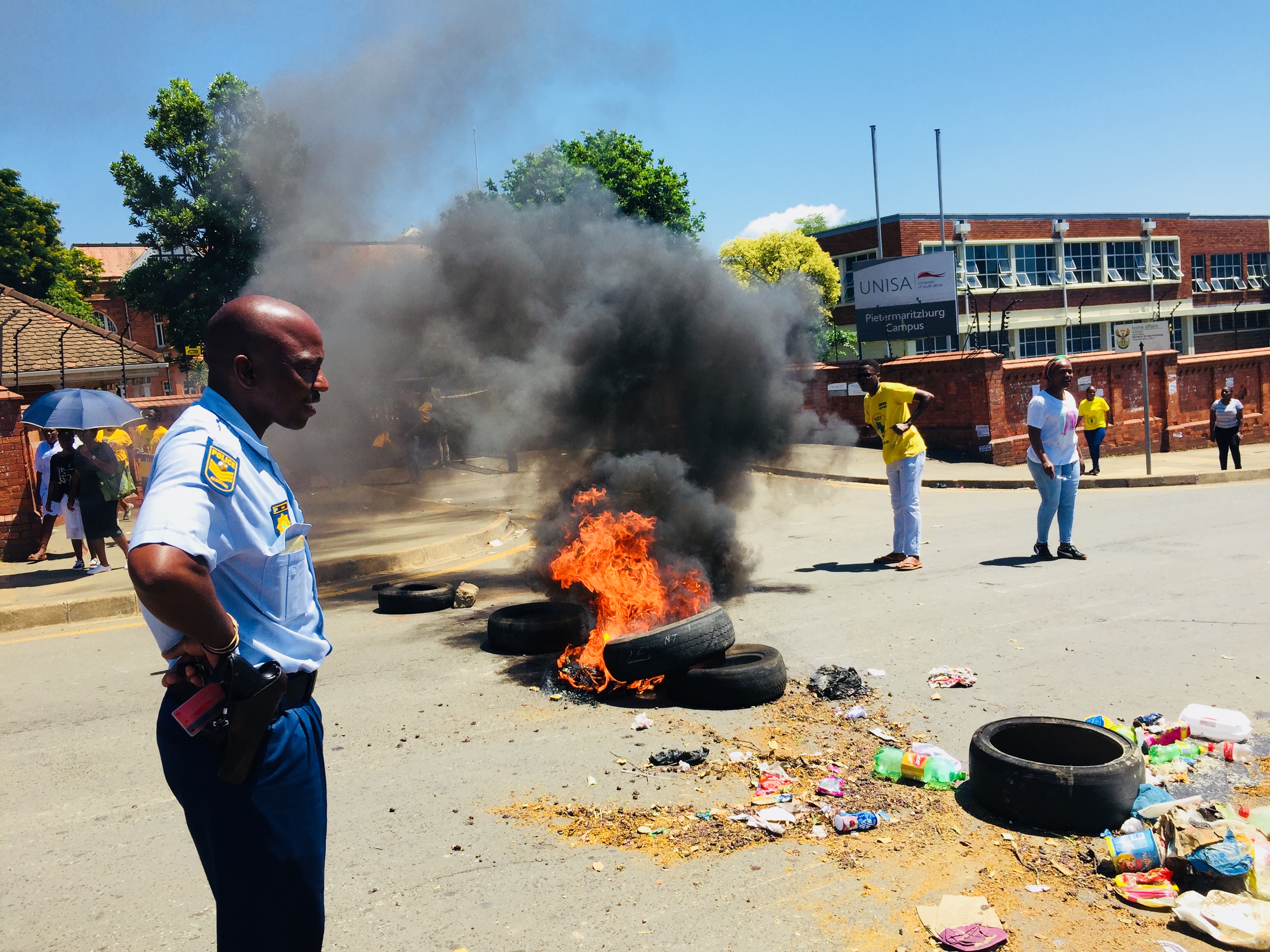 unisa-students-protest-against-nsfas-exclusions-groundup